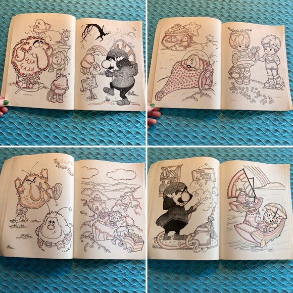 1983/84 Rainbow Brite Color book/Card - Picture 6 of 16
